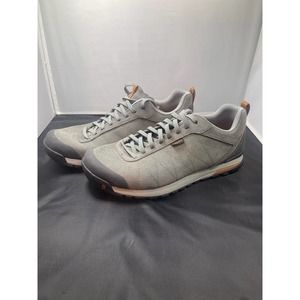 Oboz Bozeman Low Leather Hiking Shoe Men's 10.5 Charcoal NWOT